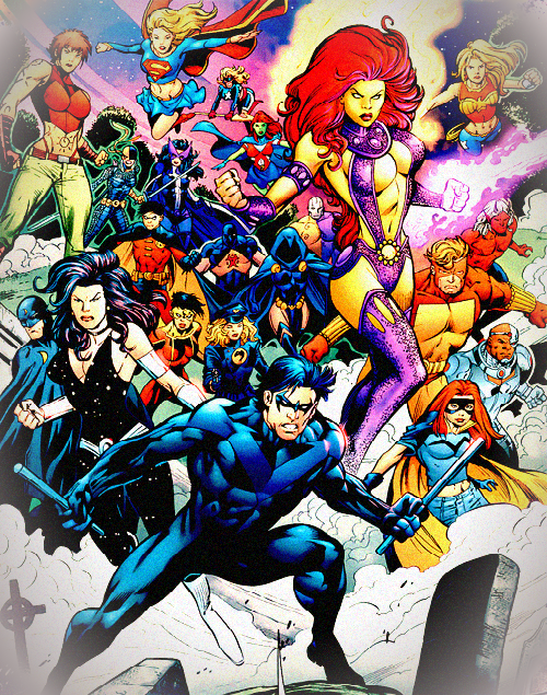 crysta-creme-doughnuts:The Teen Titans are not just a team but...