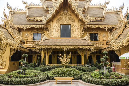 sixpenceee:White Temple In Thailand Is Both Heaven And...