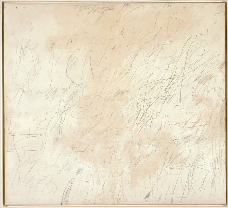 paintedout:“Cy Twombly, Arcadia, 1958 ”