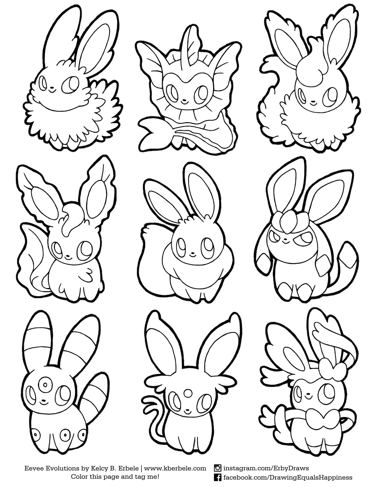eeveelutions vaporeon coloring pages - photo #19