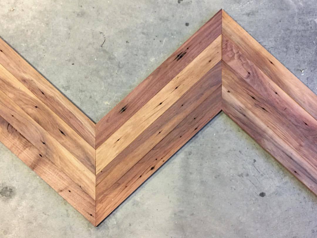 Urban Wood Company We Re Working On A Chevron Pattern For An