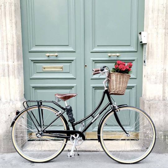 A bicycle in Paris, France
