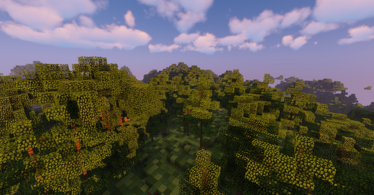 Aᴘᴏʟʟᴏꜱᴀᴜʀ — Grassland/Forest Biome Test More pretty biomes!