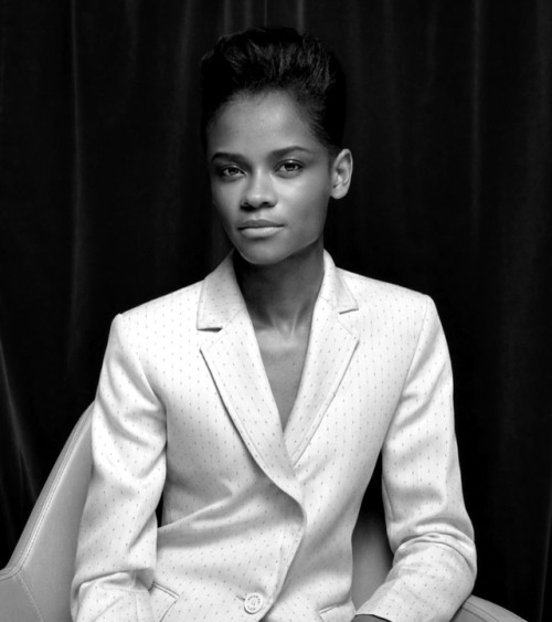 bwgirlsgallery:Letitia Wright by Iakovos Kalaitzakis