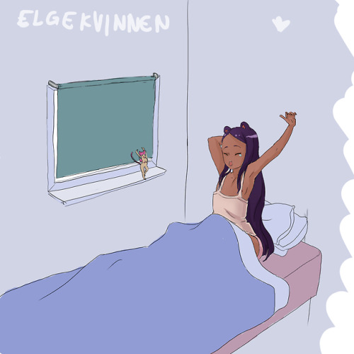 elgekvinnen:Koalamom’s morning routine! She can change her...