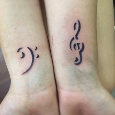 Treble Clef Tattoo Tumblr