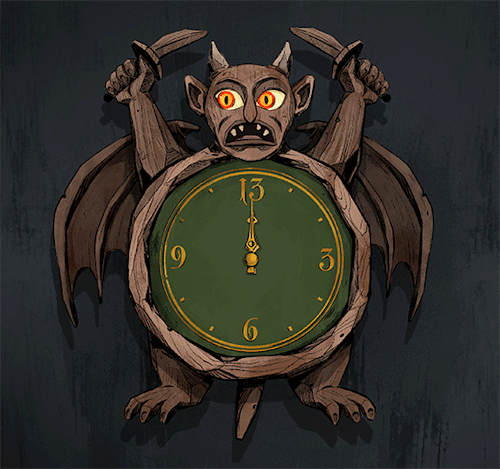 haunted clock | Tumblr