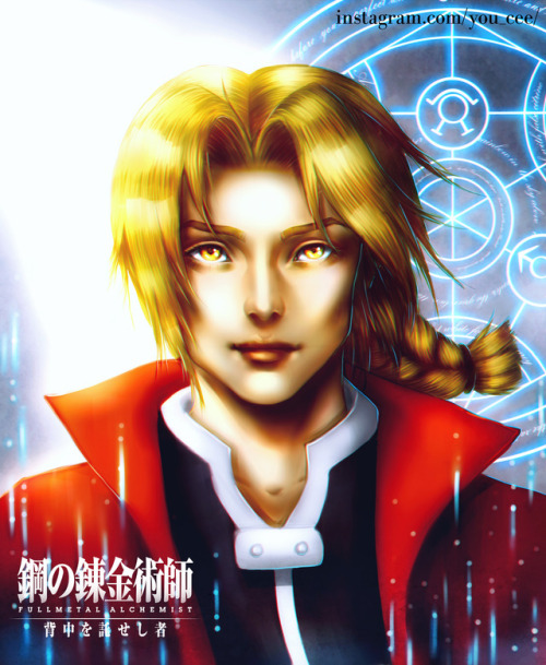 y-o-u-c-e-e:✨ Finished my digital painting of Edward Elric...