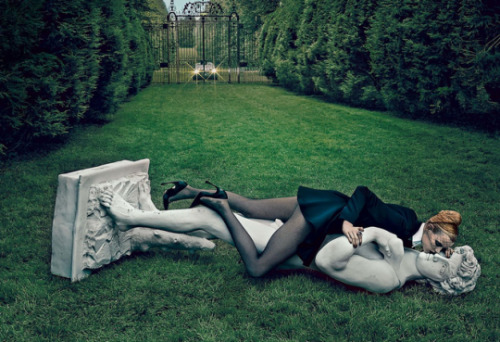 luxe-pauvre:‘Tough Love’ by Steven Klein for Vogue US, July 2013