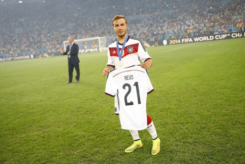 @the Mario Götze, 2014 world champion