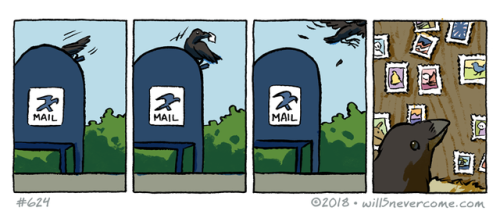 comics crow stamp collection