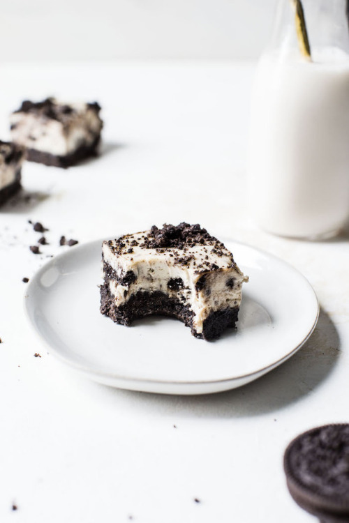 Yummy Food! healthy oreo bars via Tumblr