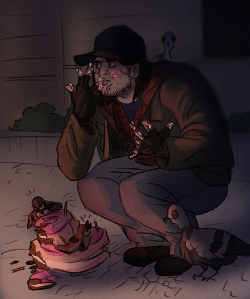 bucky barnes marvel mcu bucharest dove sparrow cake seriously i don& 039;t know dont eat cake from the streets xD
