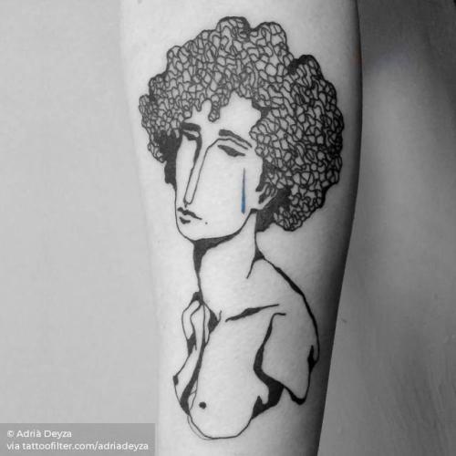 By Adrià Deyza, done at Unikat Tattoos, Berlin.... erotic;big;nude;contemporary;adriadeyza;women;facebook;blackwork;twitter;inner forearm;other;illustrative