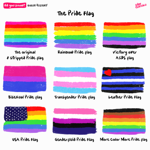 original gay pride flag colr meanings
