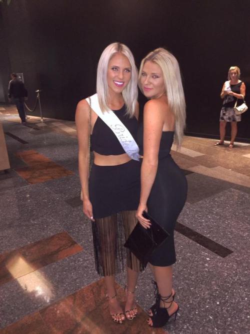 Lauren Cosgrove (TJ Oshie) and Ally Cosgrove (Brad...