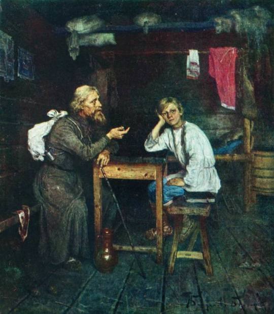 Future Monk, 1889, Nikolay Bogdanov-Belsky