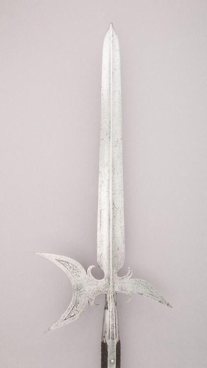 met-armsarmor:Halberd, Arms and ArmorGift of William H. Riggs,...