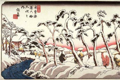 wetzteddy:nobrashfestivity:Utagawa Hiroshige (Japanese: 歌川...