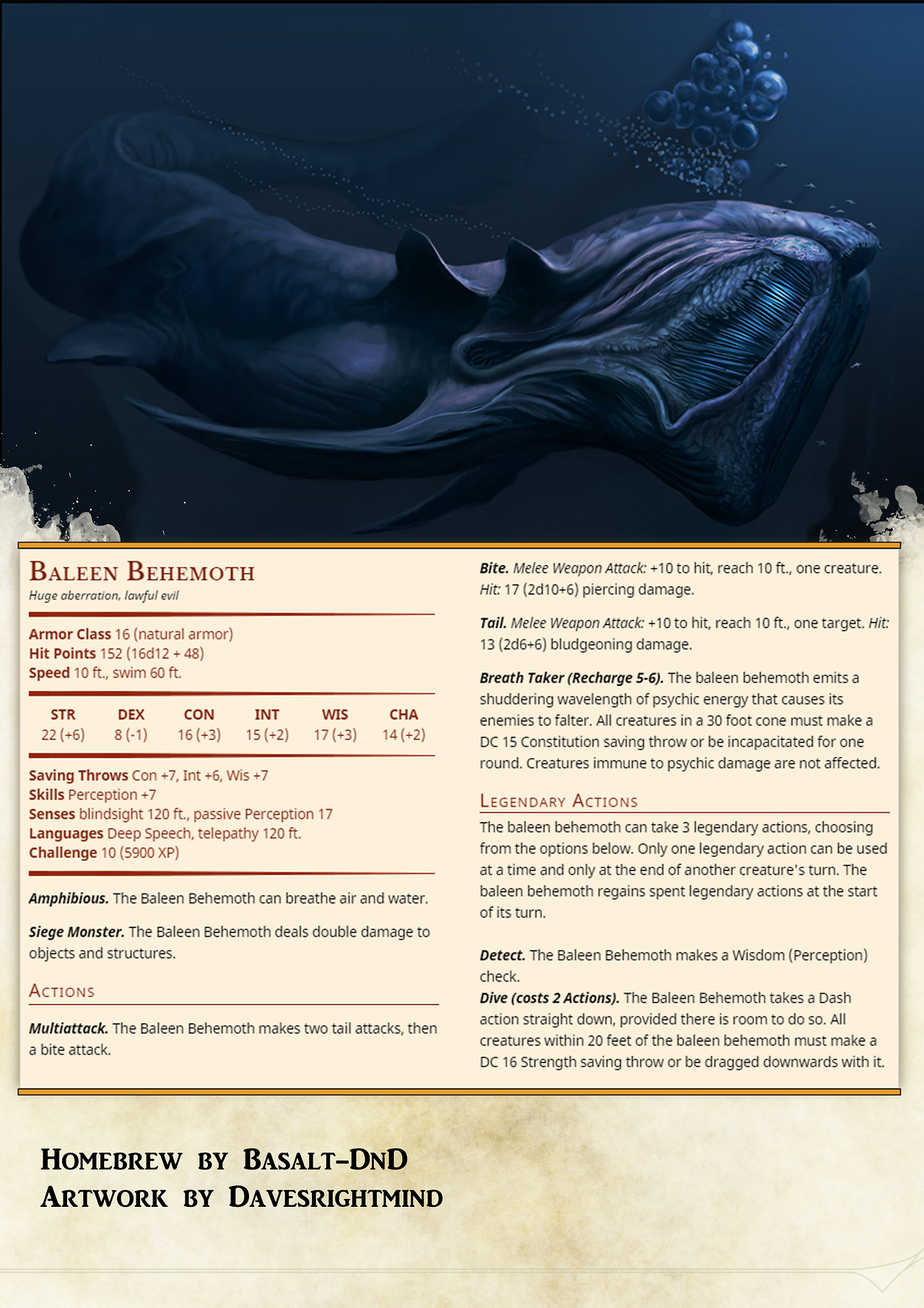 The Grinning Wyrm D&D — basalt-dnd: ((Edits: 1. The Dive legendary...