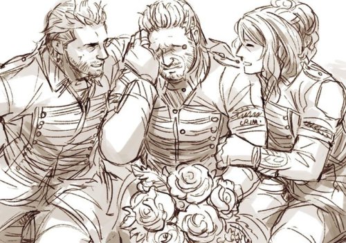 crimson-sun:FFXV Twitter dump!The Gladio/Noct was a gift for...