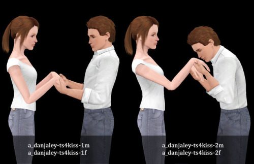 danjaley: Romance Poses 2 Requests by... - The Sims 4 CC