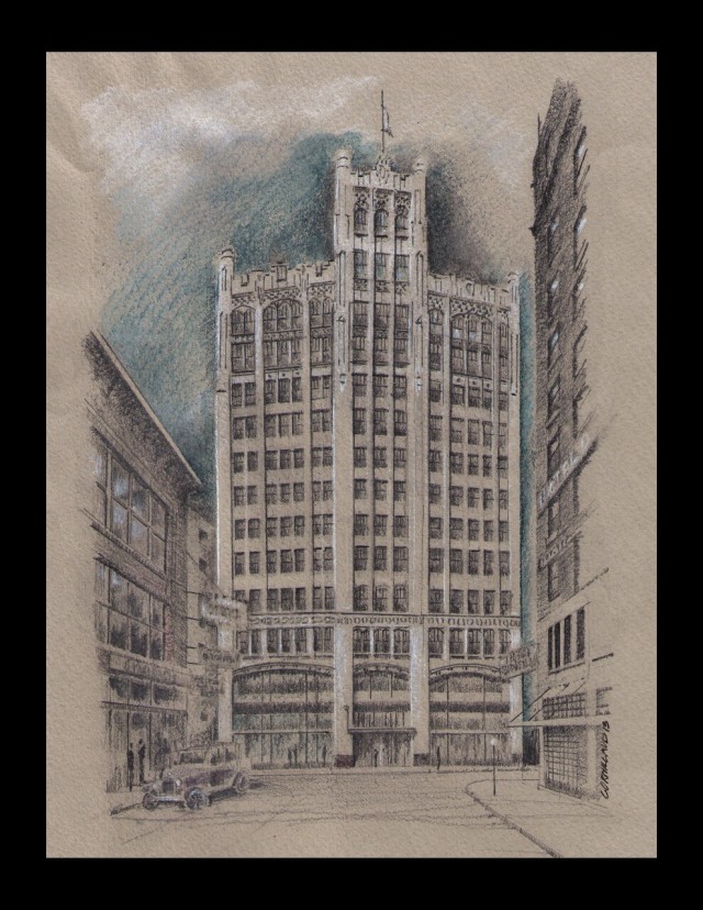 Sketching Detroit's Architecture