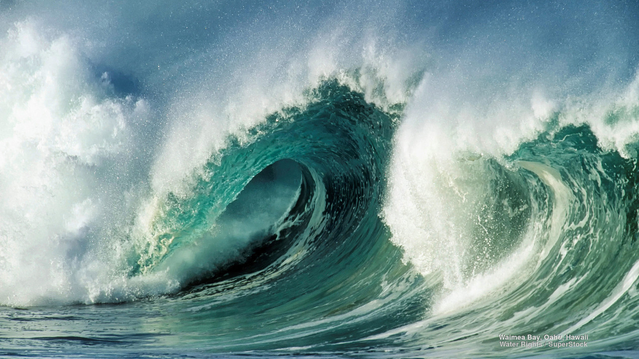 Webshots — Today’s Wallpaper: Waimea Bay, Oahu, Hawaii