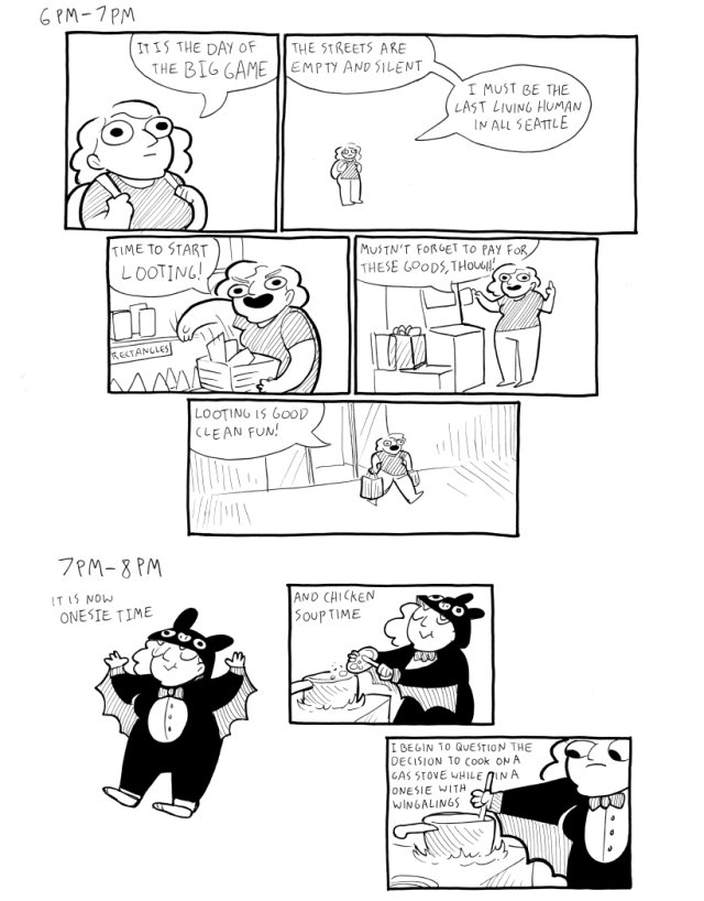 Hmm. — abby-howard: I participated in Hourly Comic Day...