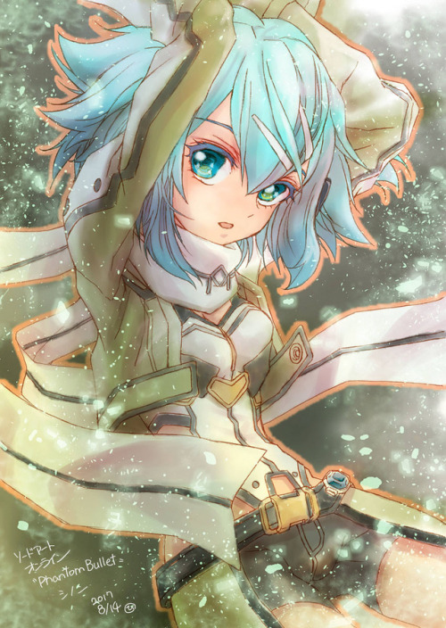 bulletofsinon:シノン、塗った | ひーさん [pixiv]Permission to reprint was...