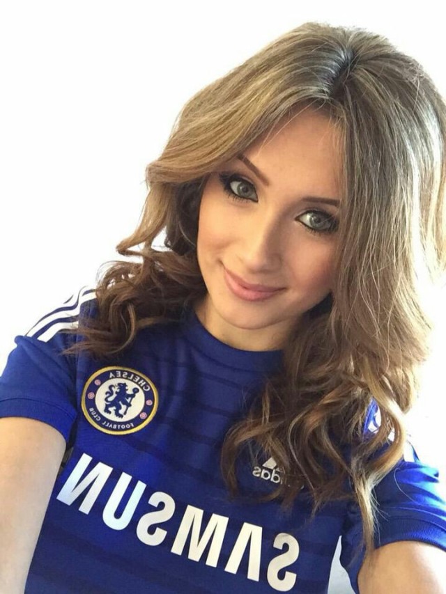 Chelsea Blues — Sophie Rose The Official Babe Of Chelsea Football...