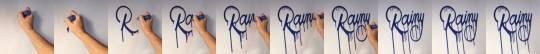 cutecutejames:  soothifying-sounds-asmr:  Marker calligraphy by  josegilq    This is the visual representation of when your nose itches and your hands are dirty. 