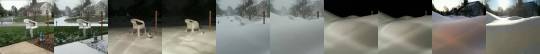 catchymemes:Time lapse of a blizzard that dropped 31 inches of snow in 48 hours!