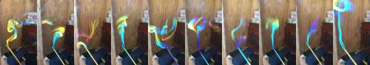 panchild813: inume14:  sixpenceee: Trippy prism rainbow though incense smoke. (Source) the gay incense!   I want nay need this in my life 