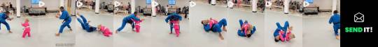 untmd:    Jiu Jitsu Instructor Lets Adorable Little Girl Beat Him  