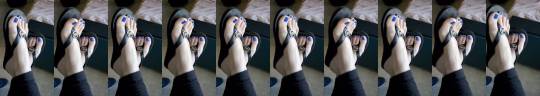 tsly2000:Too cute! Love to watch her play with her feet!#favoritepasttime #michaelkors #prettyblues