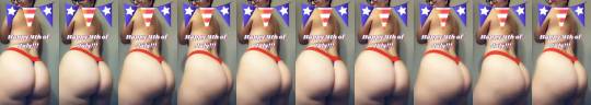 jillibean90:Happy 4th of July! adult photos