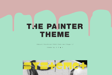 tumblr themes art blog