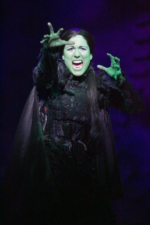 Wicked in Pictures (Stephanie J. Block (Elphaba) in the original First...)