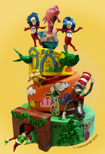 Dr Seuss Cake