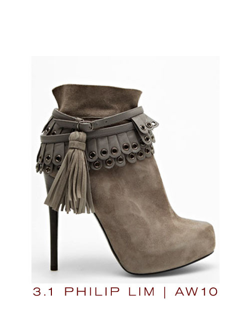 A Shoe a Day, Taupe tassels.