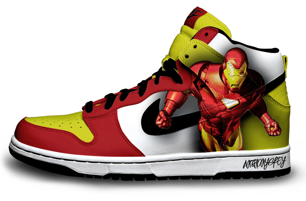 iron man sb dunks