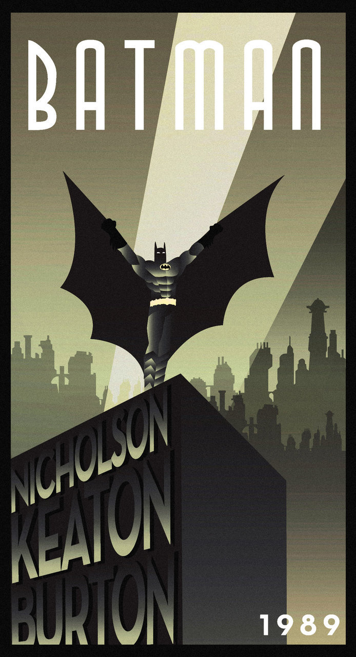 Metropolis of Tomorrow — Art deco Batman by ~rodolforever on deviantART ...