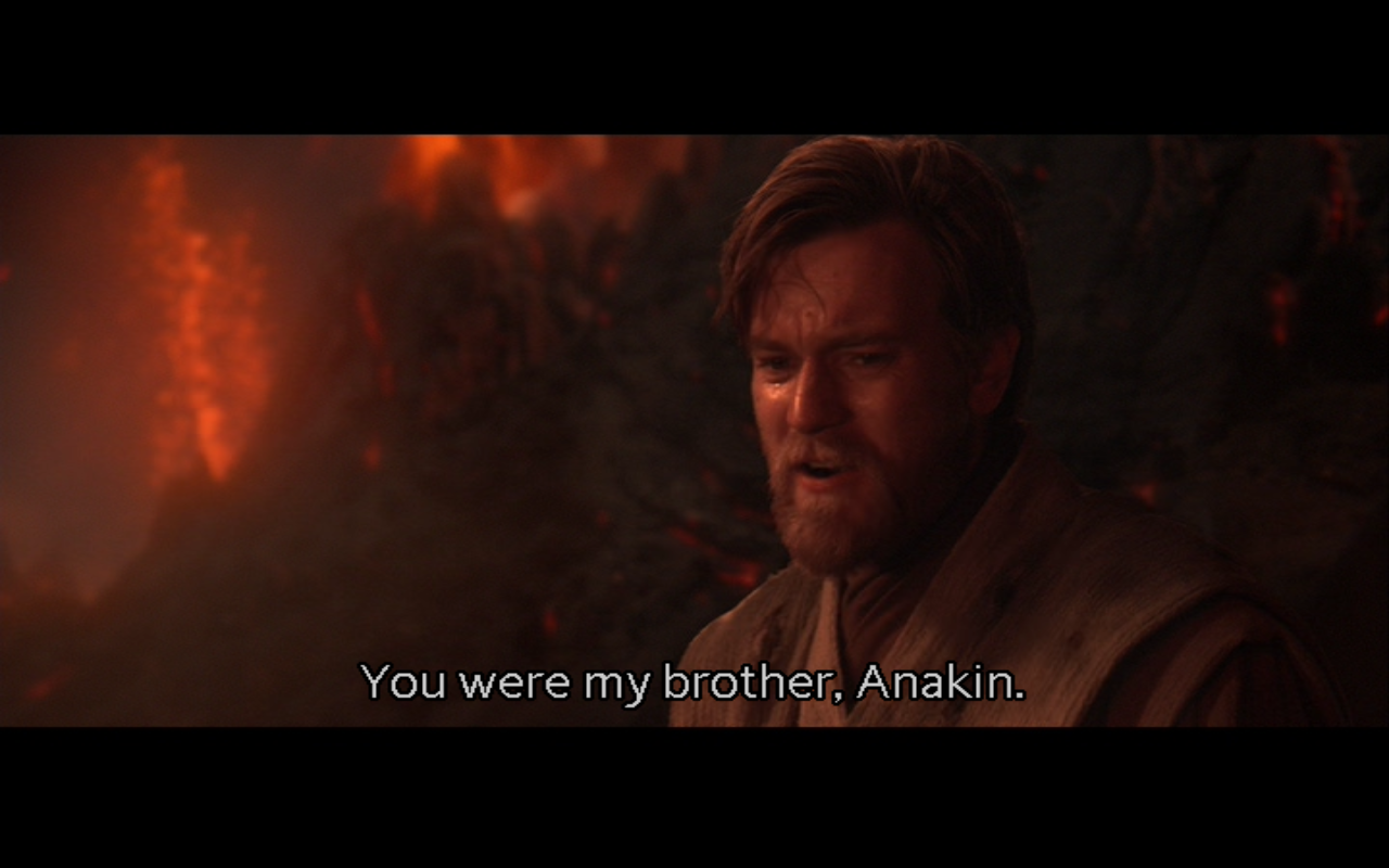 Star Wars Quotes • ObiWan Kenobi You were the chosen one