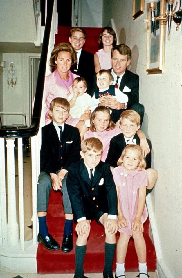 At its best: Bobby Kennedy and his family re-populating the...