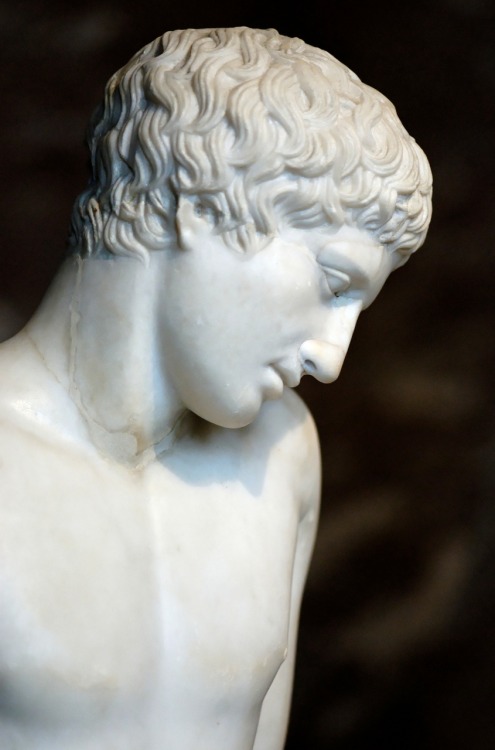 The Ancient World Statue Traditionally Identified As Narcissus Or