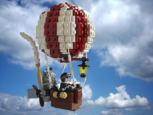 lego hot air balloon