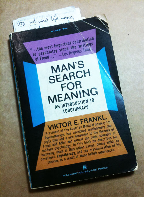 mans search for meaning an introduction to logotherapy