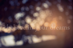 @we will always share our dreams