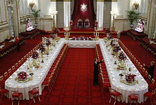 ARIA — Buckingham Palace: State Dining Room